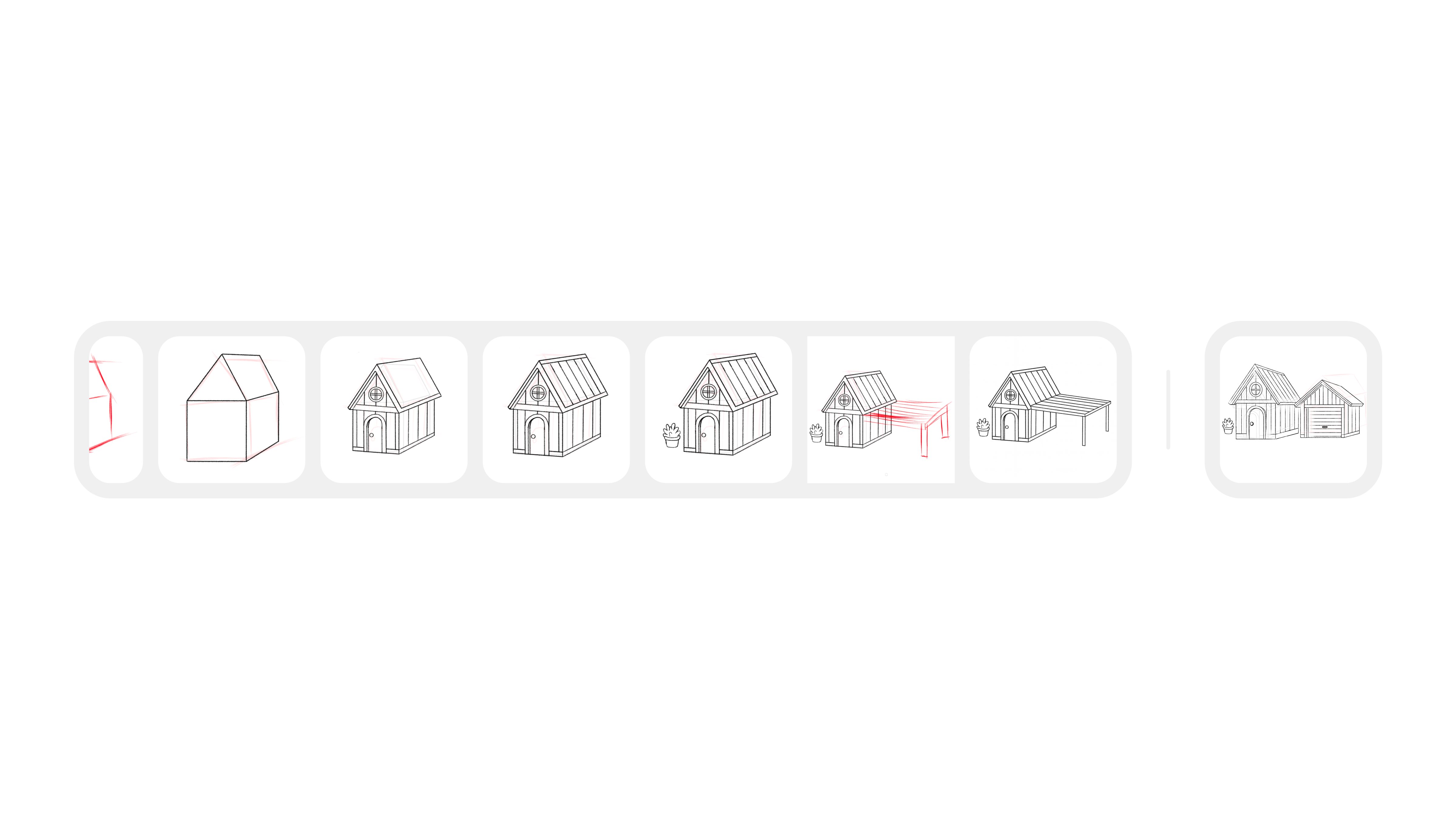 Saved sketch states within AIDEA