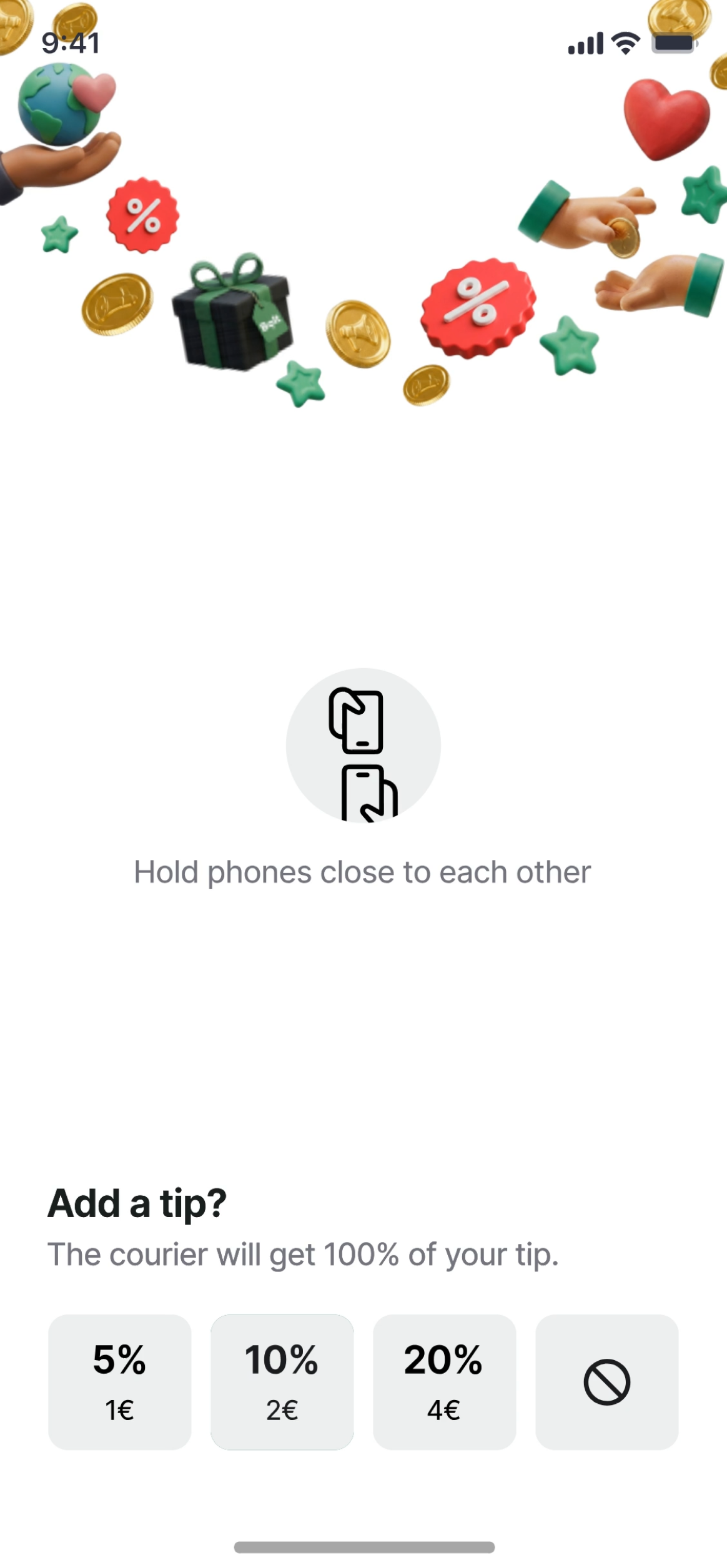 Digital Handshake — customer view