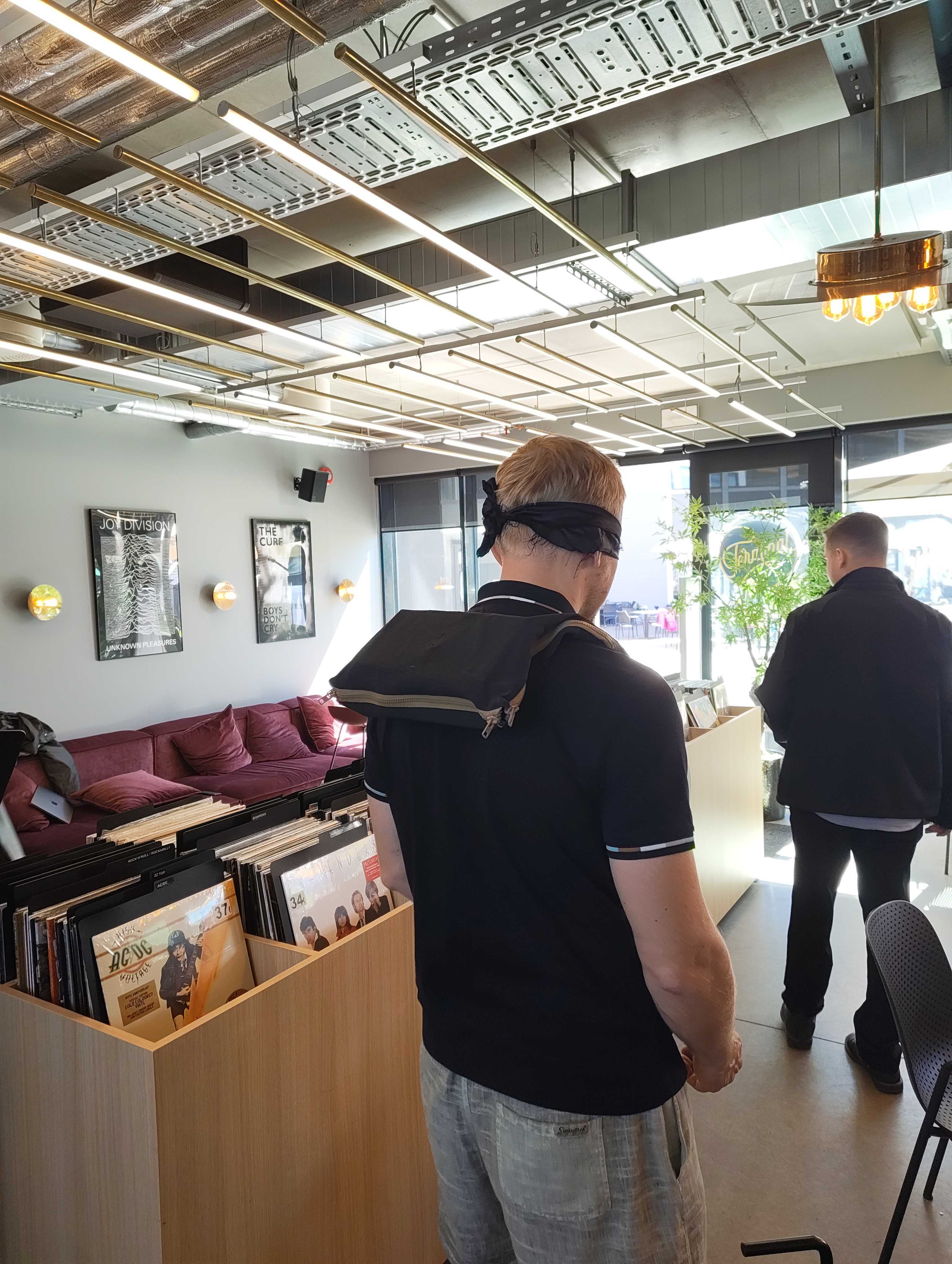 Tajuring — testing the wearable prototype