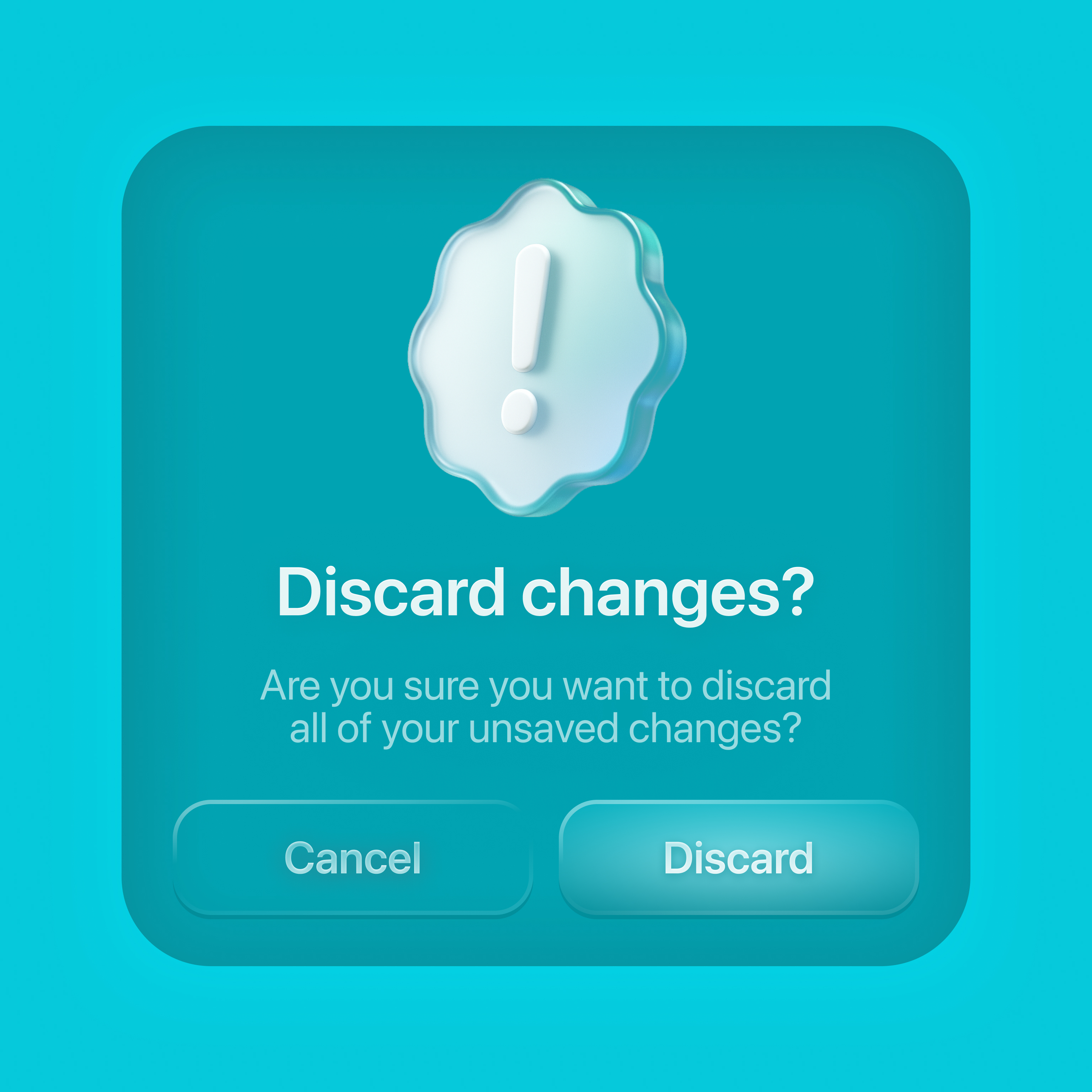 Confirmation Interface