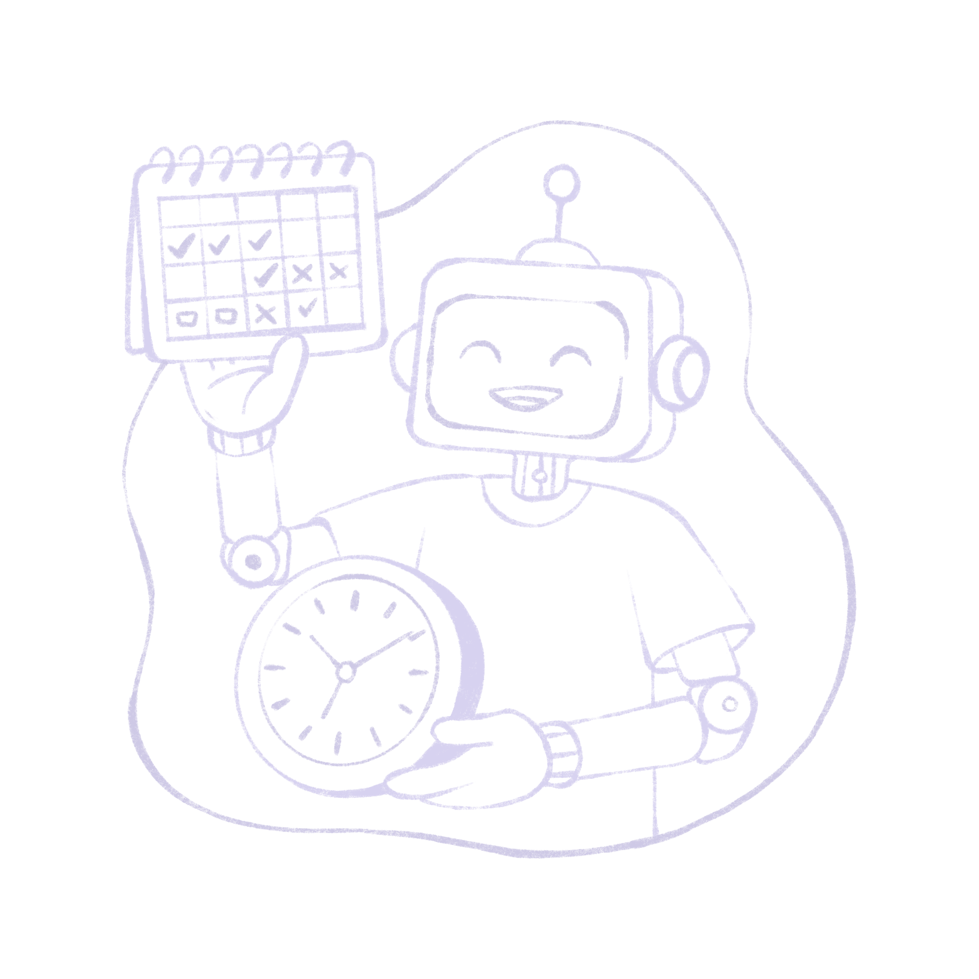 Project & Scheduling Agent Illustration