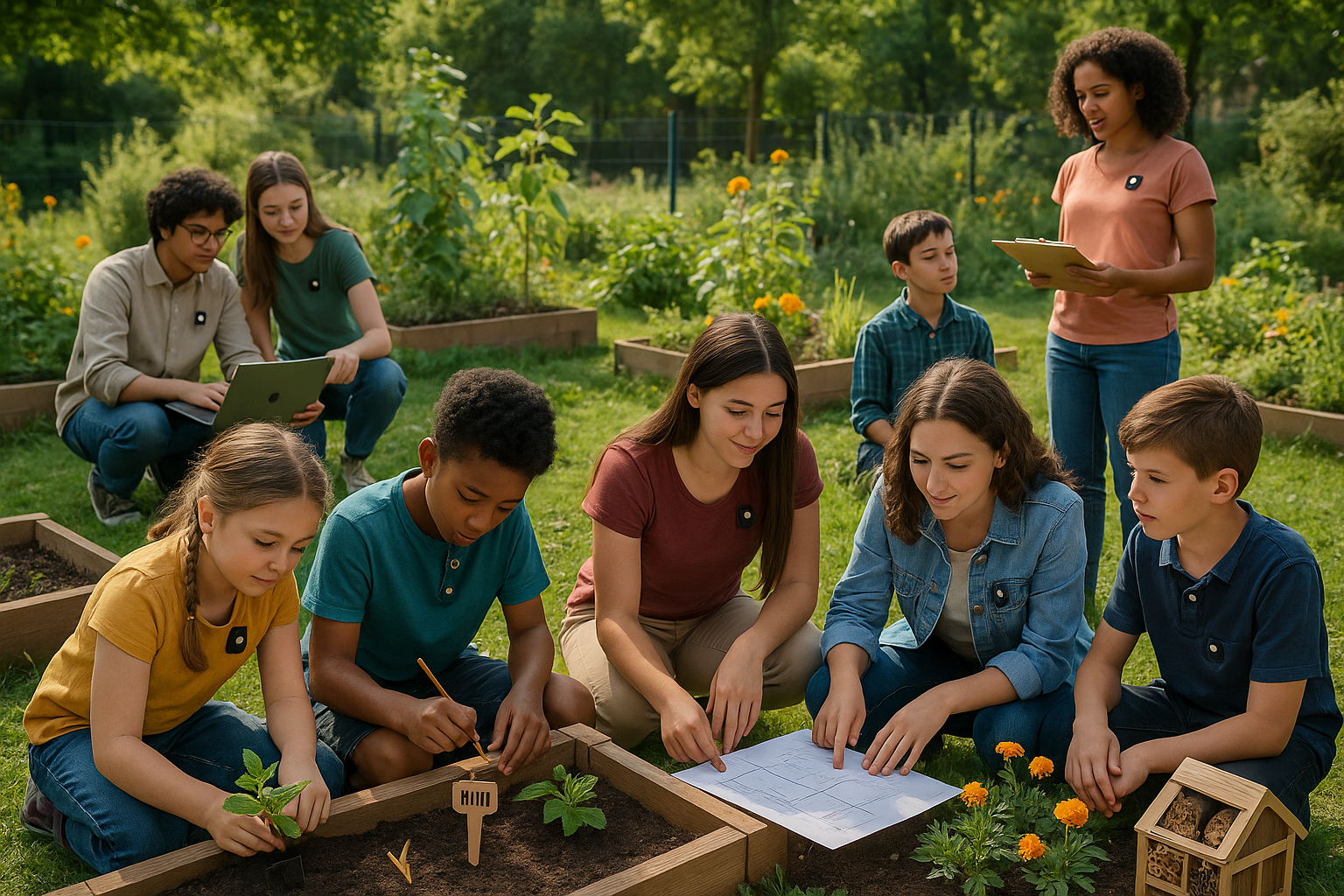 MYKORRIZHA School Garden